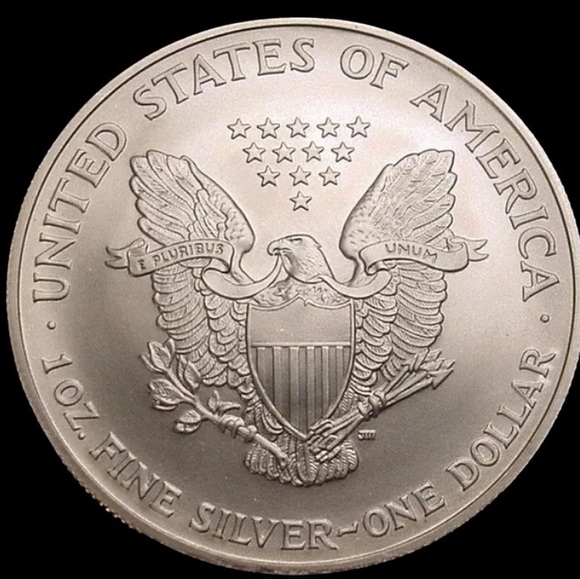 2005 American Silver Eagle 1 Troy oz. .999 Fine Silver Dollar Coin Uncirculated - Picture 2 of 12